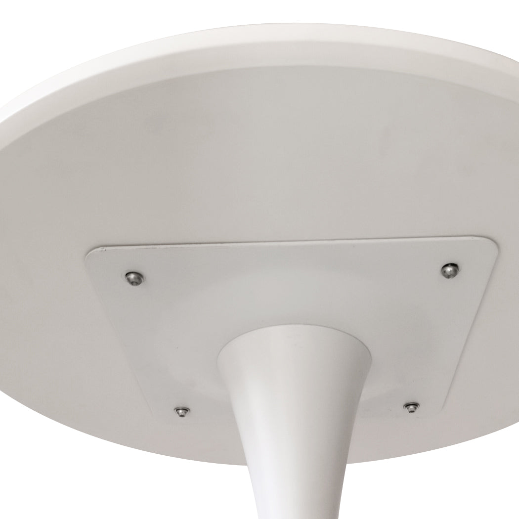 Levede 2x Round Bar Table Pub Tables White-1864183287124201477