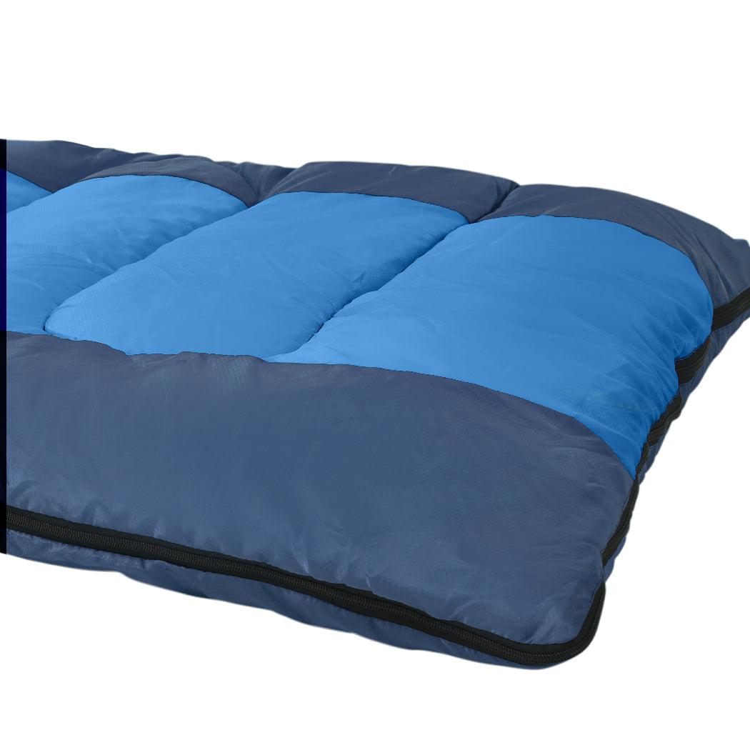 Mountview Sleeping Bag Outdoor Camping Blue-2065254371293270021