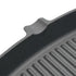 Toque Cast Iron Square Grill Pan with Spouts Cookware-2050056750186500101