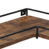 Levede Floating Shelf DIY Corner Wall Shelf 2Pcs Storage Display Rack Bedroom-2050059024665284613
