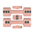 Centra A Pair Of 1KG To 5KG Dumbbells Pink