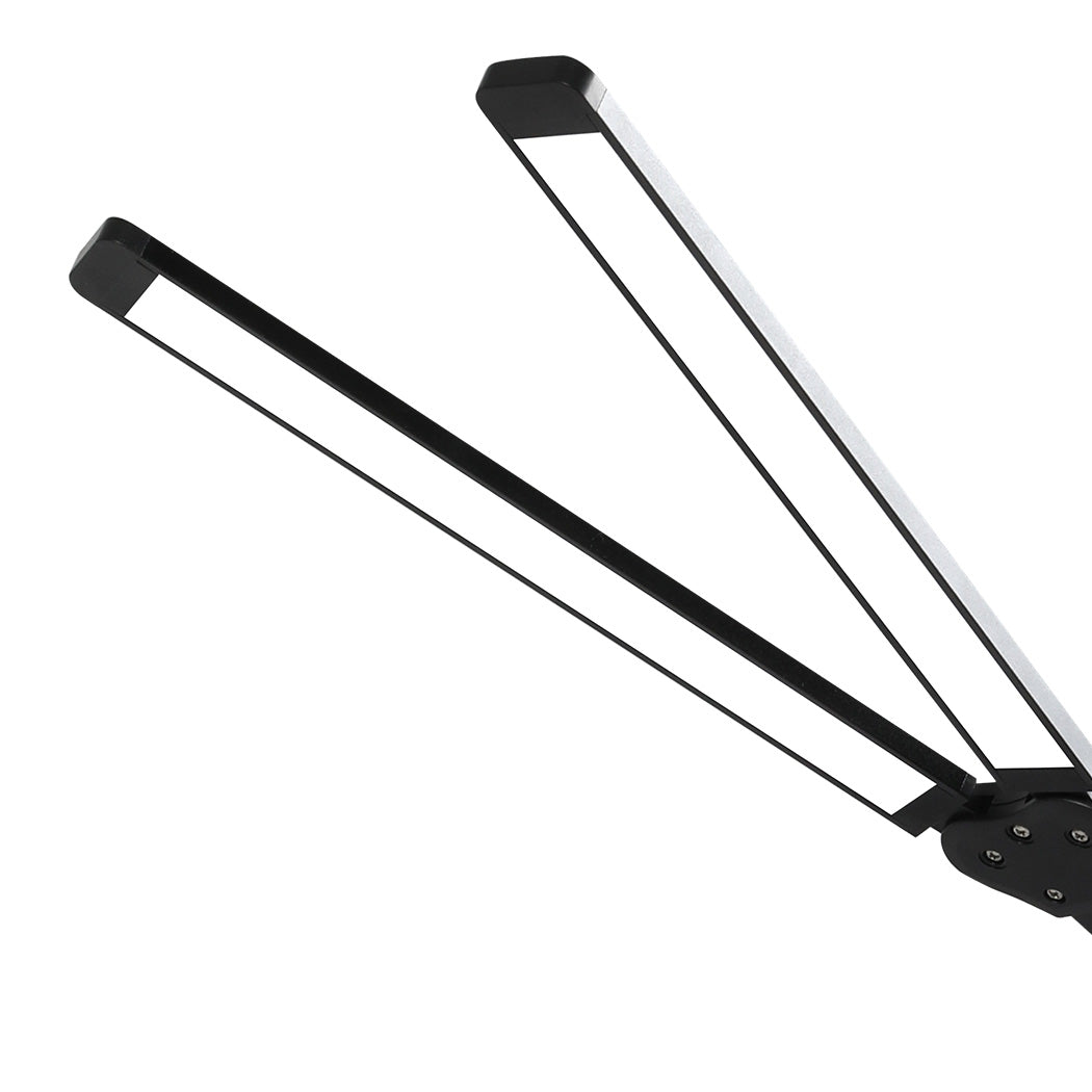Emitto Double Head LED Desk Lamp Dimmable With Clamp-1919278357359497221