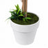 Lambu Artificial Plants Faux Lavender Topiary Set of 2 for Front Door Green-2109799601027092486