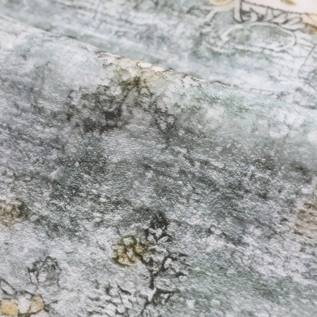 Marlow Floor Rug Short Pile Washable Vintage Carpet Soft Plush Non Slip 200x230-1937319789240389637