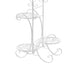 Levede Plant Stand Outdoor Indoor Metal White-2006732928452792325