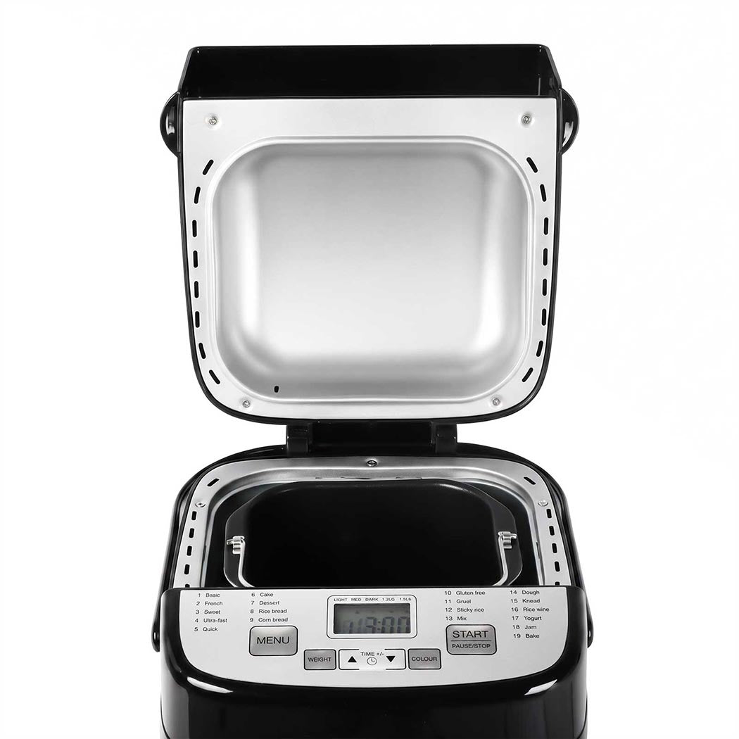 Spector Automatic Bread Machine 19-in-1 1.5Lb 15H Timer Compact Home Baking-2109799588423208966