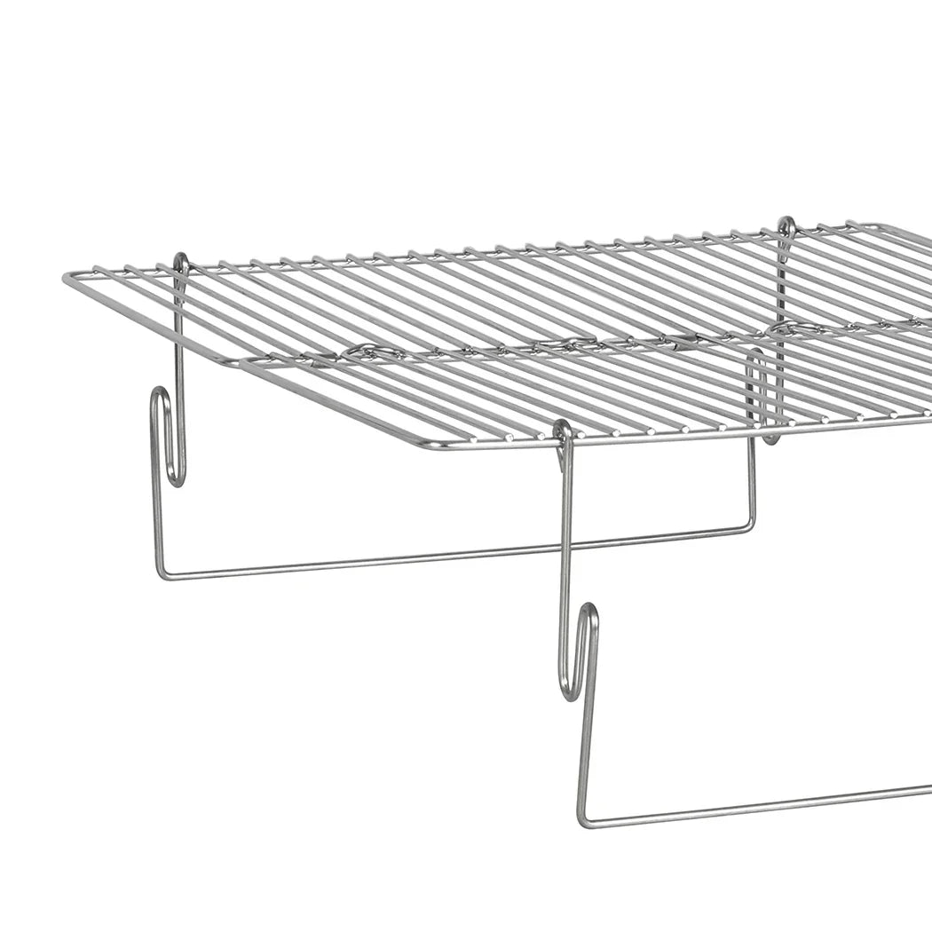 Levede Folding BBQ Portable Charcoal Grill 2-IN-1-2006732907498049541