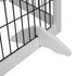 PaWz 6 Panels Pet Dog Playpen Puppy White-2029387230765780997