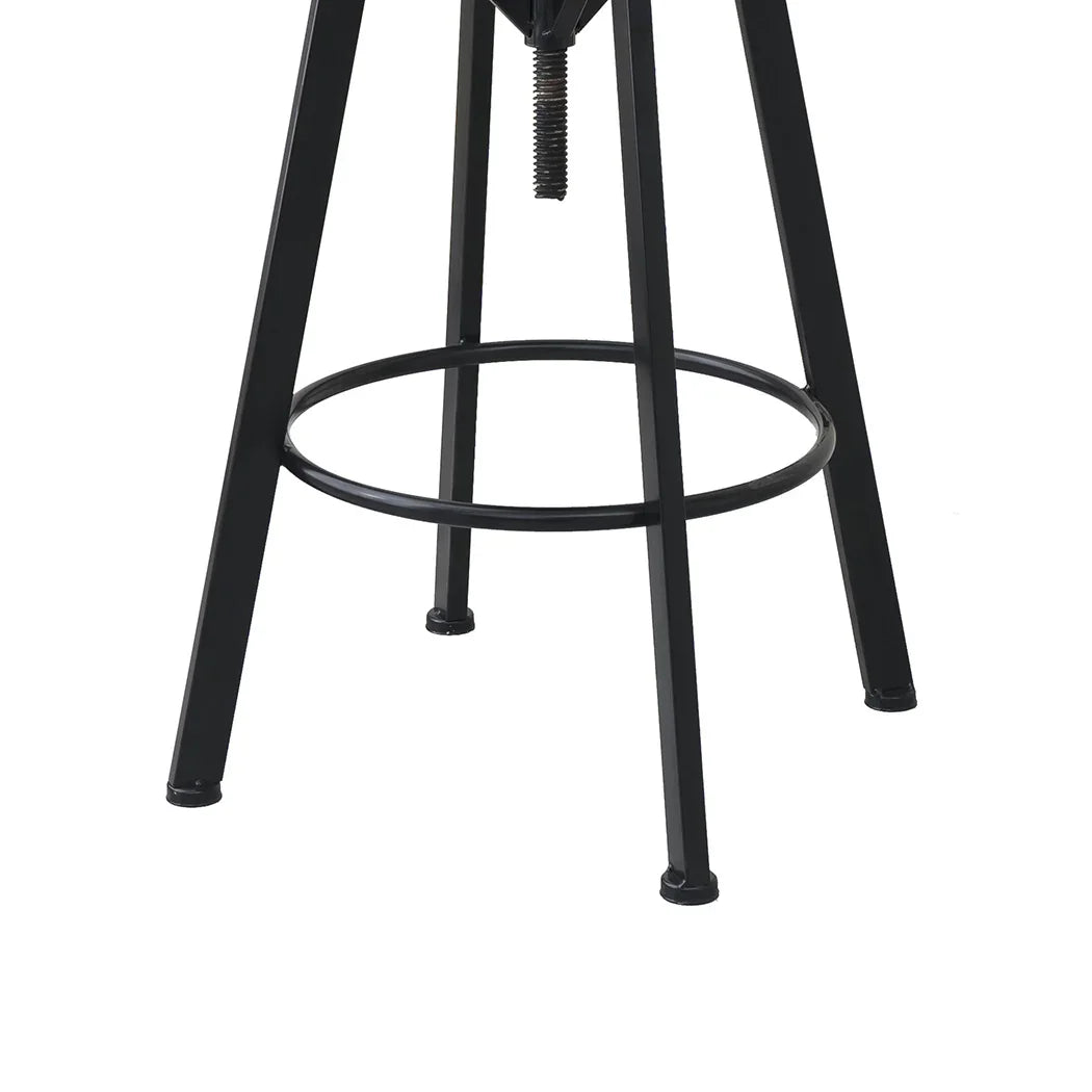 Levede 2x Bar Stool Industrial Adjustable-2006732717995200517