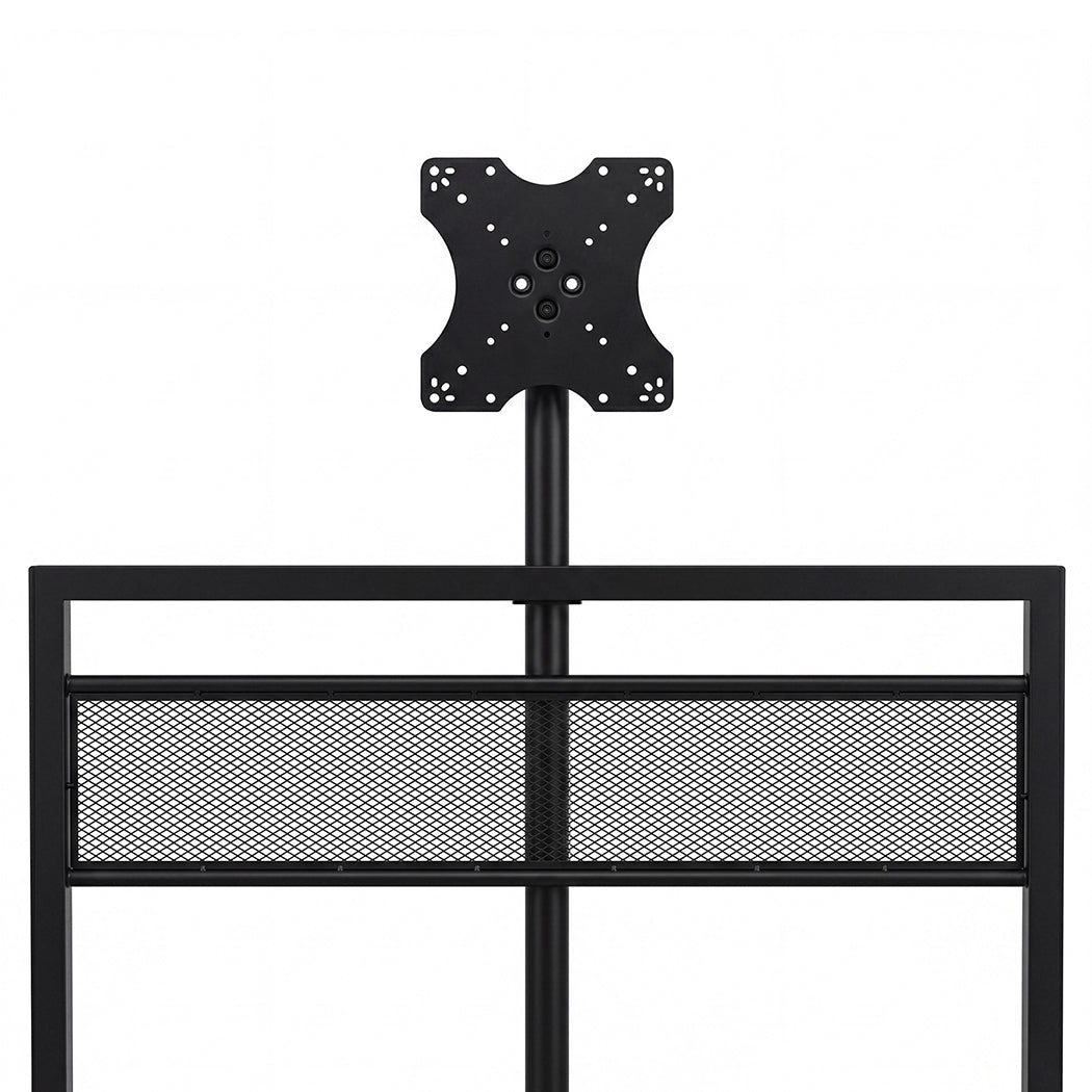 Levede Gaming Bed Frame Rotating TV Mount Storage Metal Single Bed 32in Bedroom-2072893552848932869