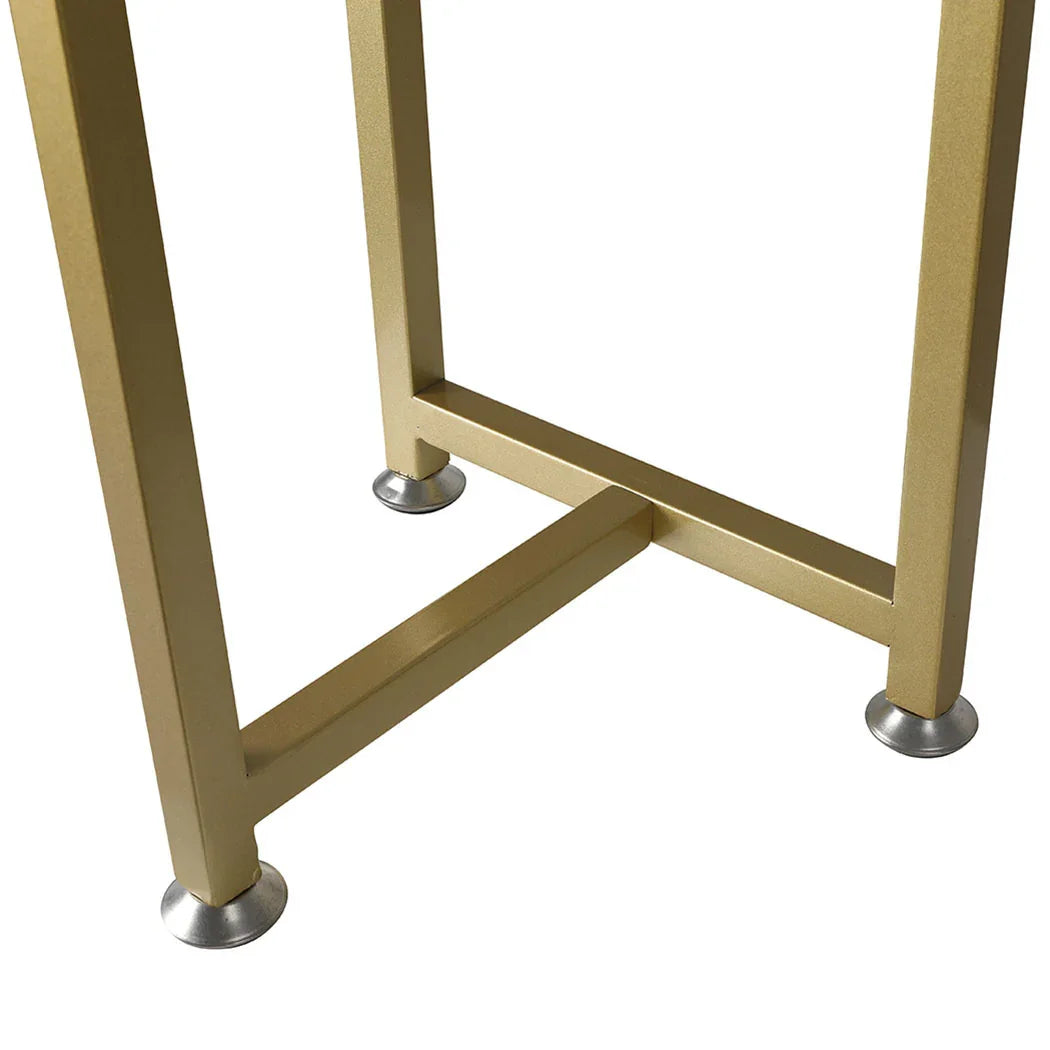Levede Plant Stand Outdoor Indoor Flower Gold Medium-2018816737776111621