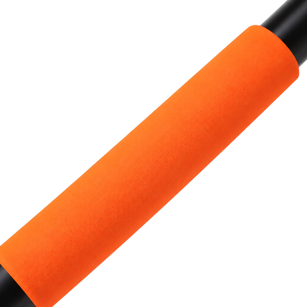 Traderight 7.2M Telescopic Window Cleaner 2-In-1 180°Rotating Squeegee Orange-2109799593892581382