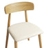 Levede 2x Dining Chairs Kitchen Chair Natural-2018816919242674181