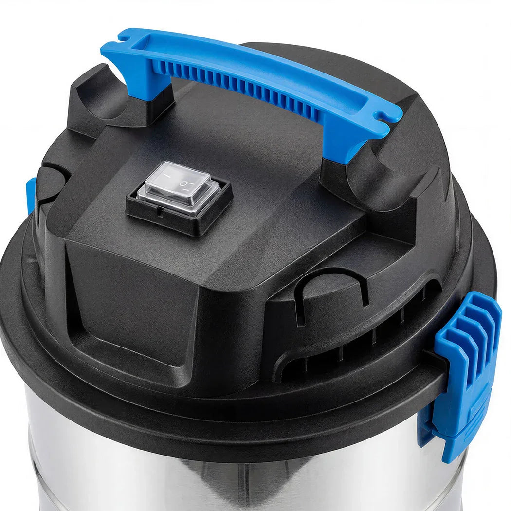 Spector 20L Wet Dry Vacuum Cleaner Blower Floor Carpet HEPA Filter Garage 1200W-2050059019095248901