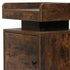 Levede Bedside Table USB Charger Outlet RGB Oak-2006732841915912197