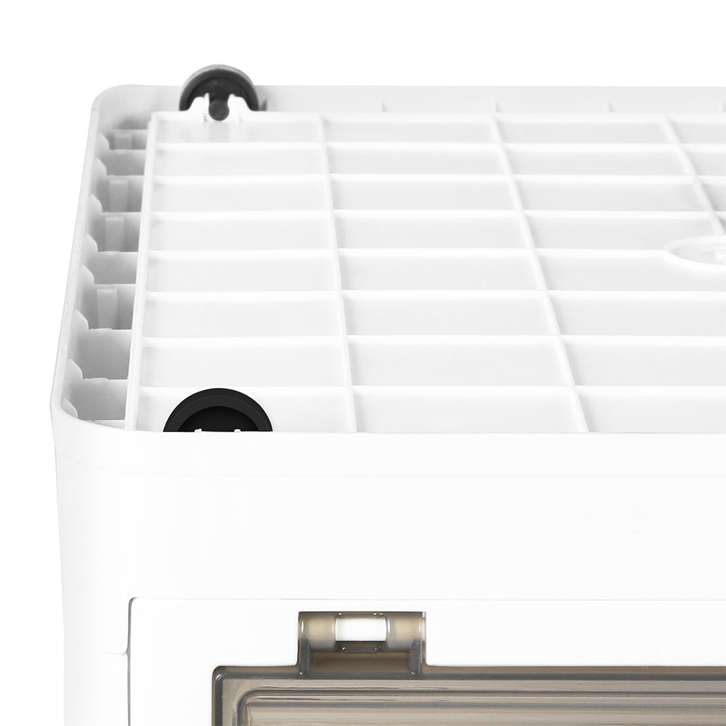 Storage Box Plastic Stackable Container L Large-2018816773394141189