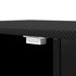 Levede TV Stand Storage with LED 140cm Black-2011971130793005061