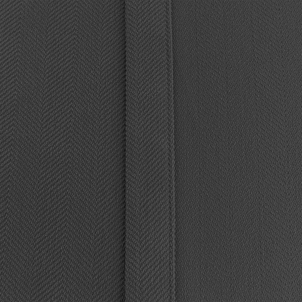 Marlow 2XBlockout Curtains Chenille 180x250 Grey CD1016-180x250-DG-2065254607277395973