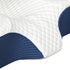 Dreamz Memory Foam Pillow Pillowcase Supprt Blue Rebound-2018816680158957573