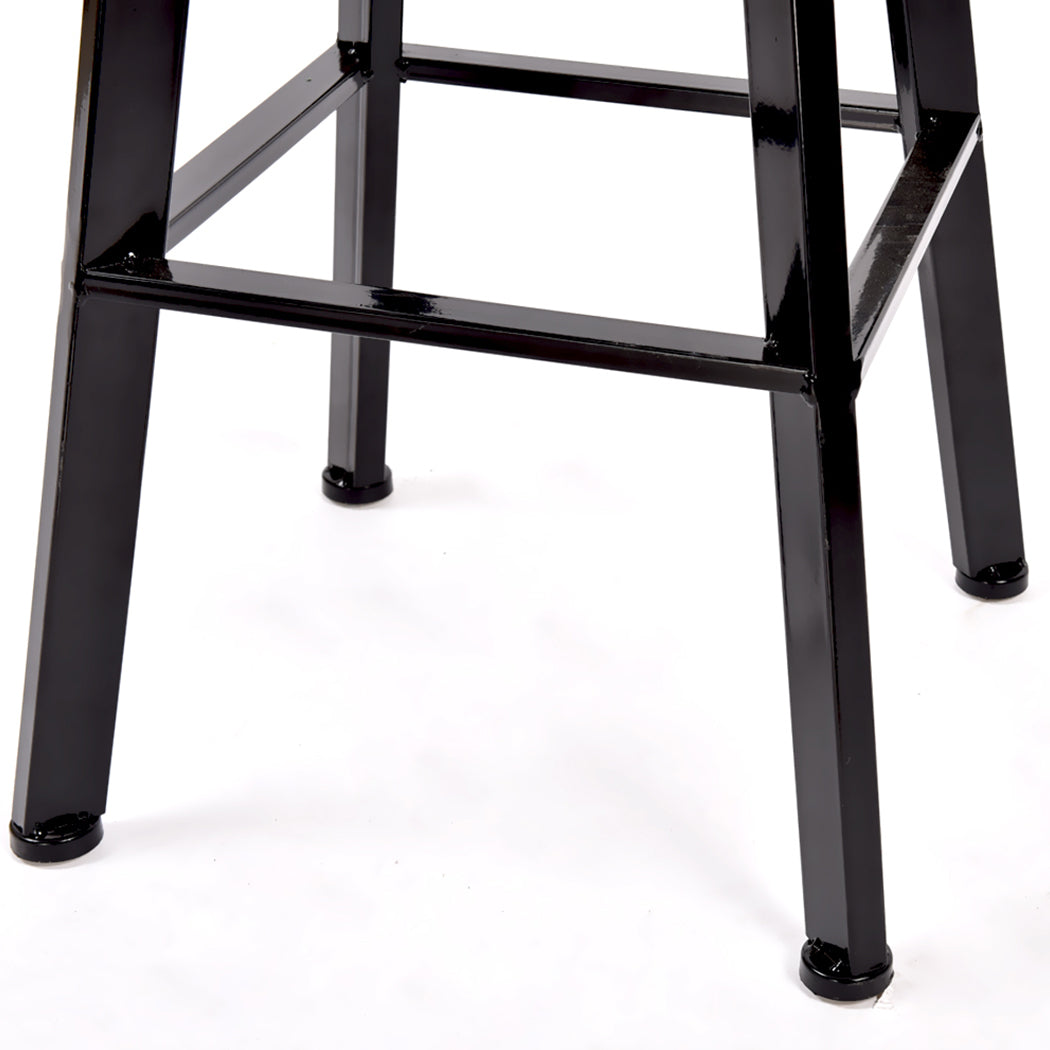 Levede 3pcs Bar Table Barstools Industrial-1910113235605000197