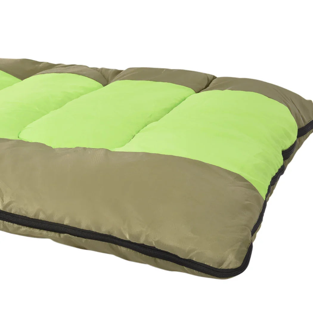 Mountview Sleeping Bag Outdoor Camping Green-2018816714057322501