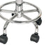 Levede Swivel Office Chair Low Back Round Rolling Stools Height Adjustable-2050056760663871493