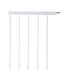 Levede Baby Safety Gate Adjustable Pet White 45cm Extension-1864183162184273925