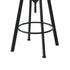Levede 1x Bar Stool Industrial Adjustable-1864183231910383621
