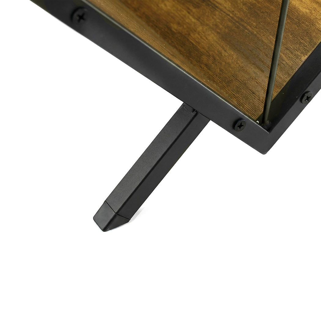 Levede Vinyl Record Storage Rack Display Shelf LP Album Books Holder Adjustable-2050059013638459397