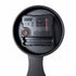 Yezi Wall Clock 40cm Vintage Tree Design Silent Quartz Iron Wood Black-2100034941327904773