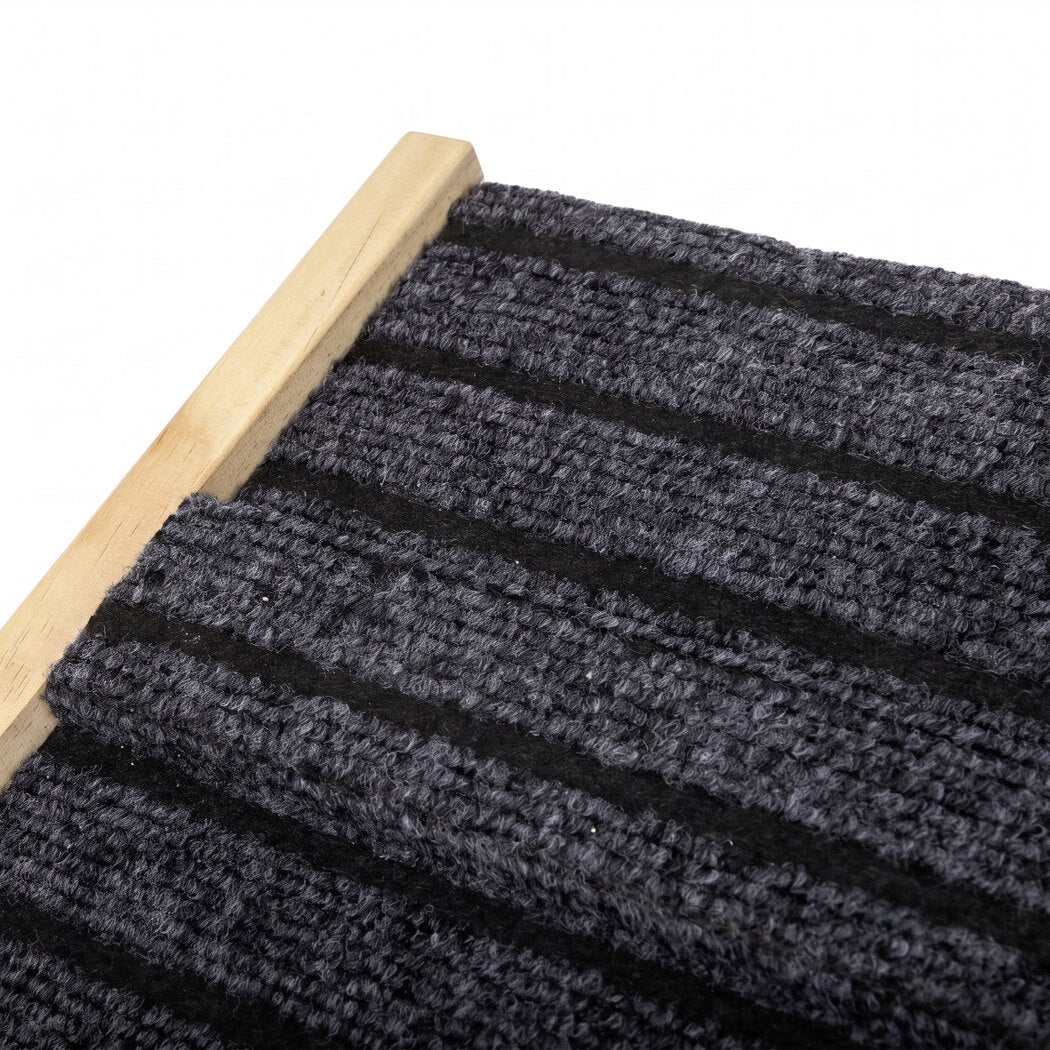 Pawz Dog Ramp Adjustable Foldable 4 Heights Non Slip for Small pets Natural-2100034994318741509