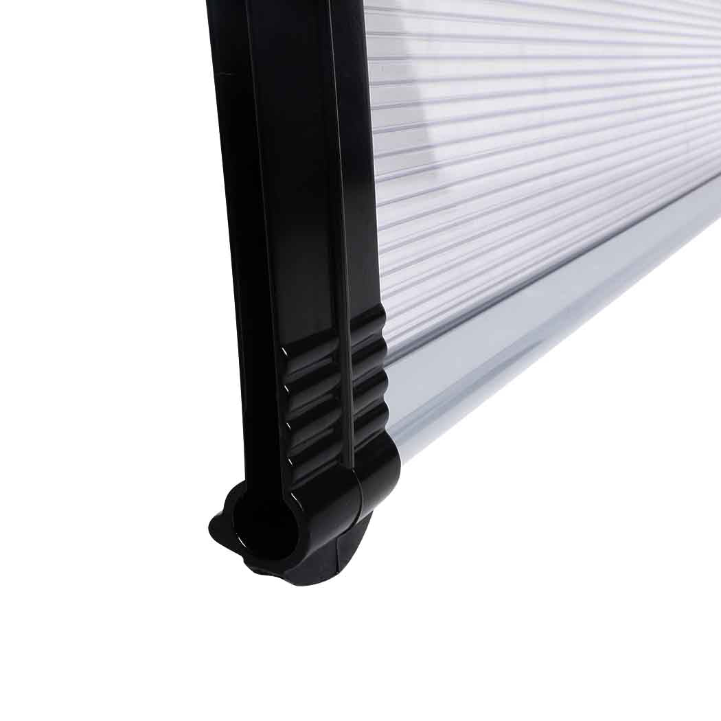 Mountview Window Door Awning Outdoor 1M X 6M Transparent 1x6M-1864184444479475717