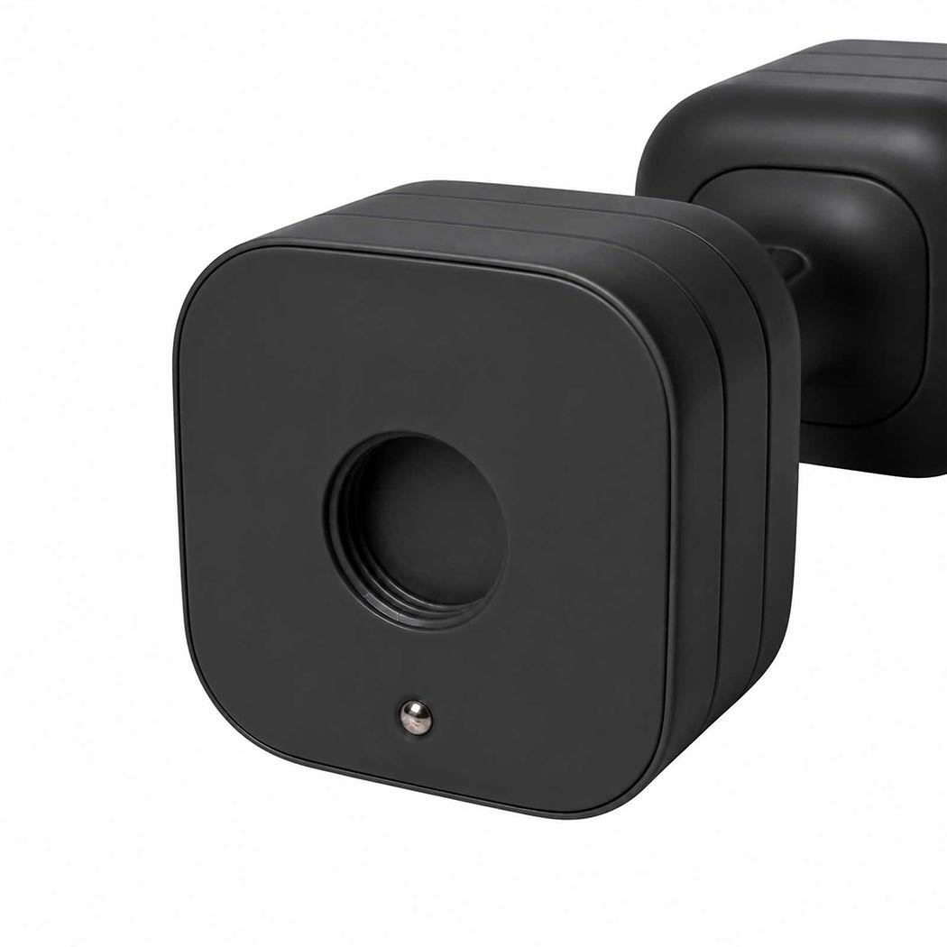 Centra Dumbbell Set Adjustable Dumbbells With TPU Grip For Home Gym Black 2pc-2109799599772995590