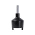 Traderight Electric Fence Insulators 120pc Ring Insulators PP+PE Black-2072893582175506437