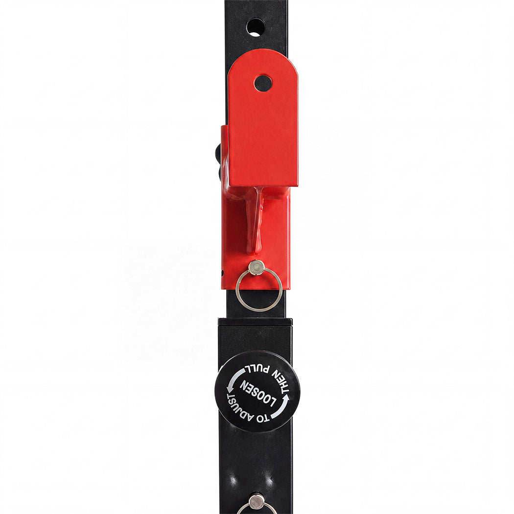 Centra Foldable Power Tower Pull Up Dip Station Adjustable Height Home Gym 220kg-2072893534834397189