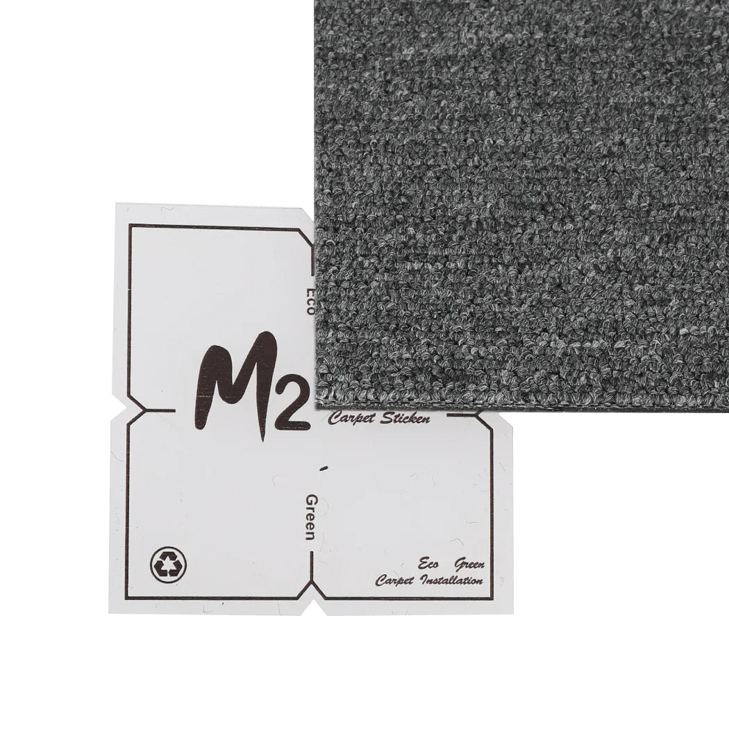 Marlow 20x Carpet Tiles 5m2 Box Heavy Grey-2018816862242082821