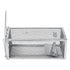Toque Mouse Trap Humane Live Catch Rat Cage Reusable Zinc Iron Garage Silver 2pc-2100034972764213253