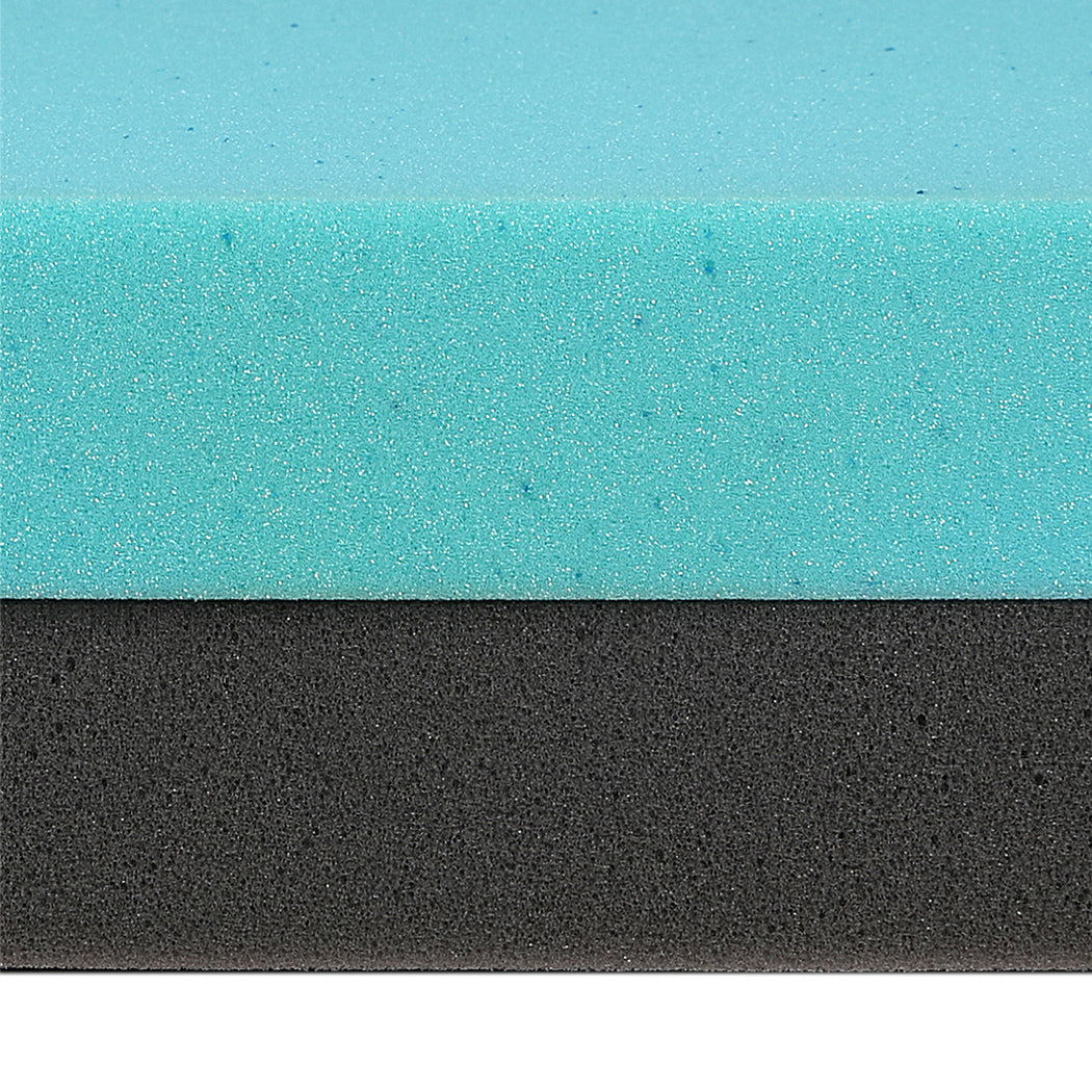 Dreamz Dual-Layer Memory Foam Mattress Topper 10cm-2050056832998838277