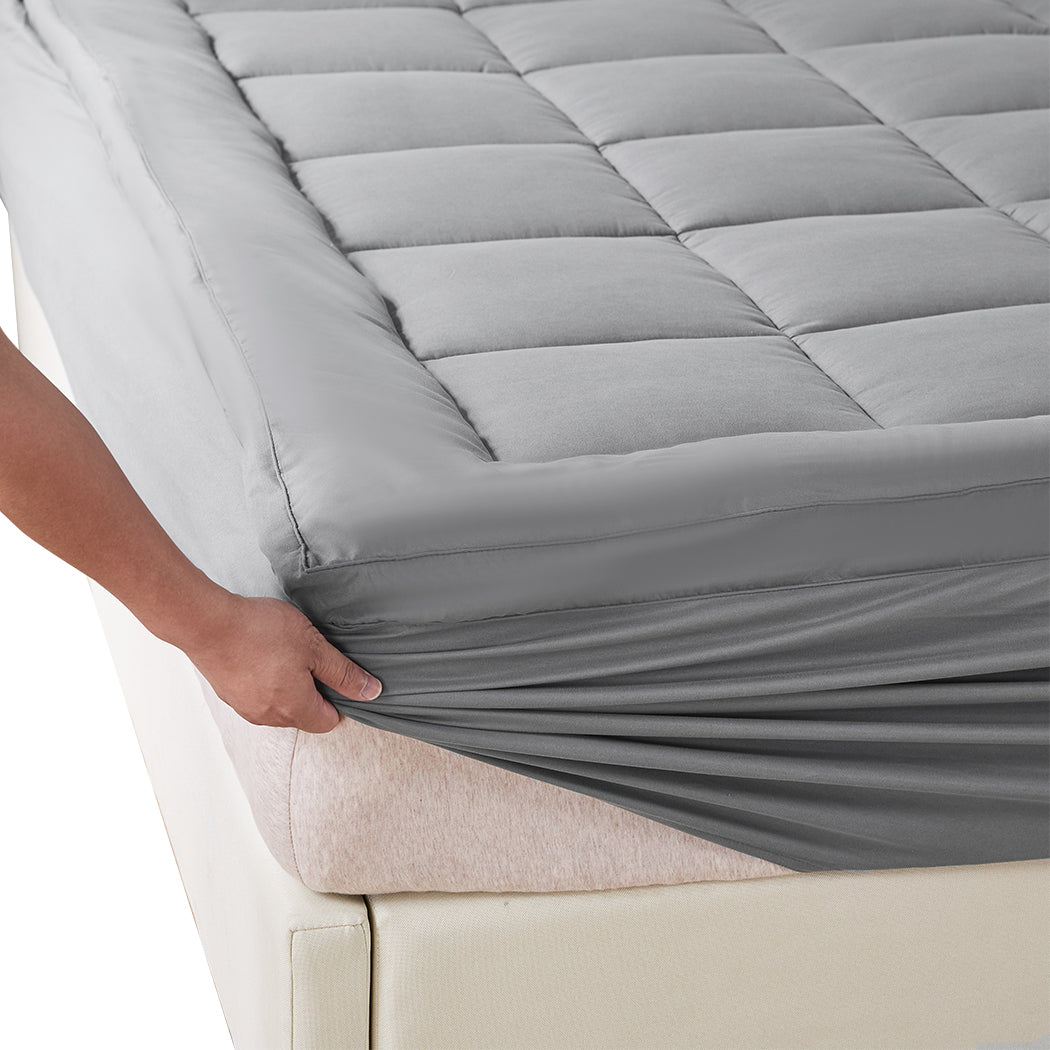 DreamZ Mattress Topper Bamboo Fibre Queen-2029387273795145733