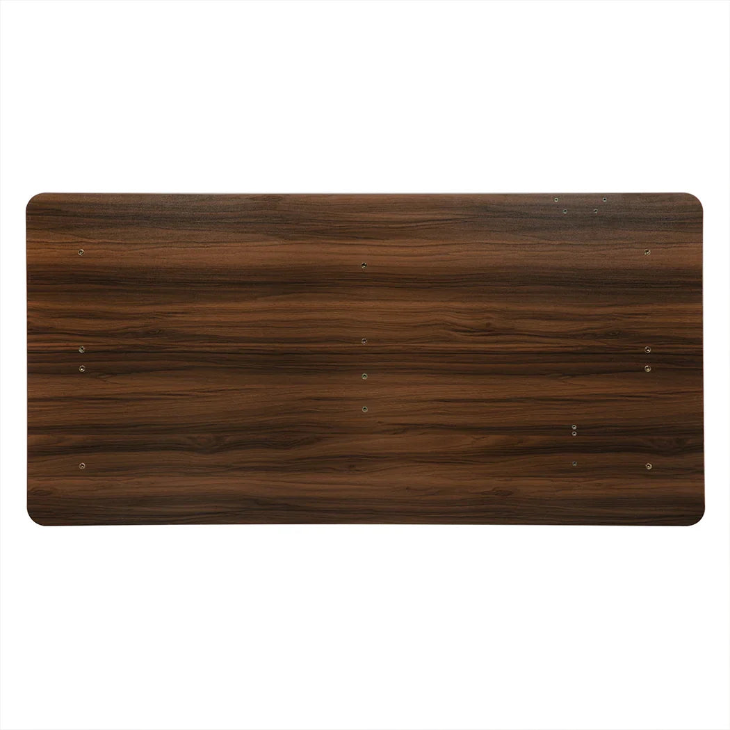 Levede Desktop For Motorised Adjustable Black 140X70CM Walnut-2018816895993647109