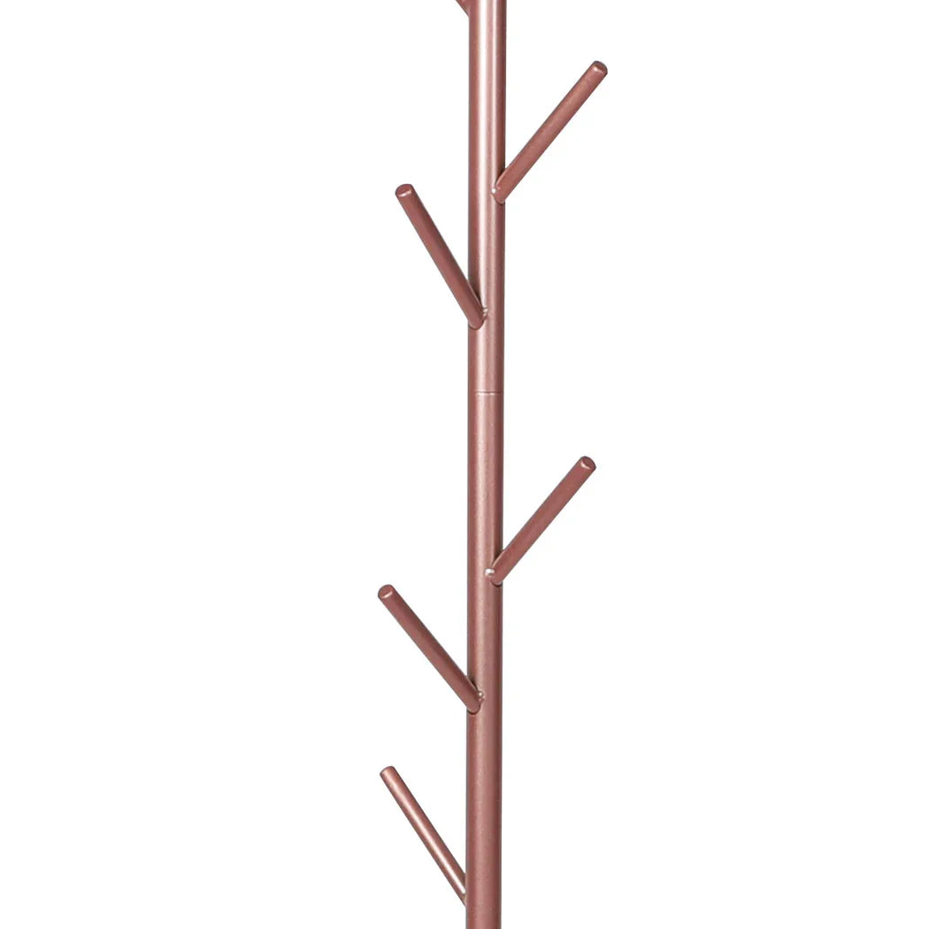 Levede Coat Rack Hat Clothes Stand Hanger Rose Gold Rose Golden-2018816740716318725