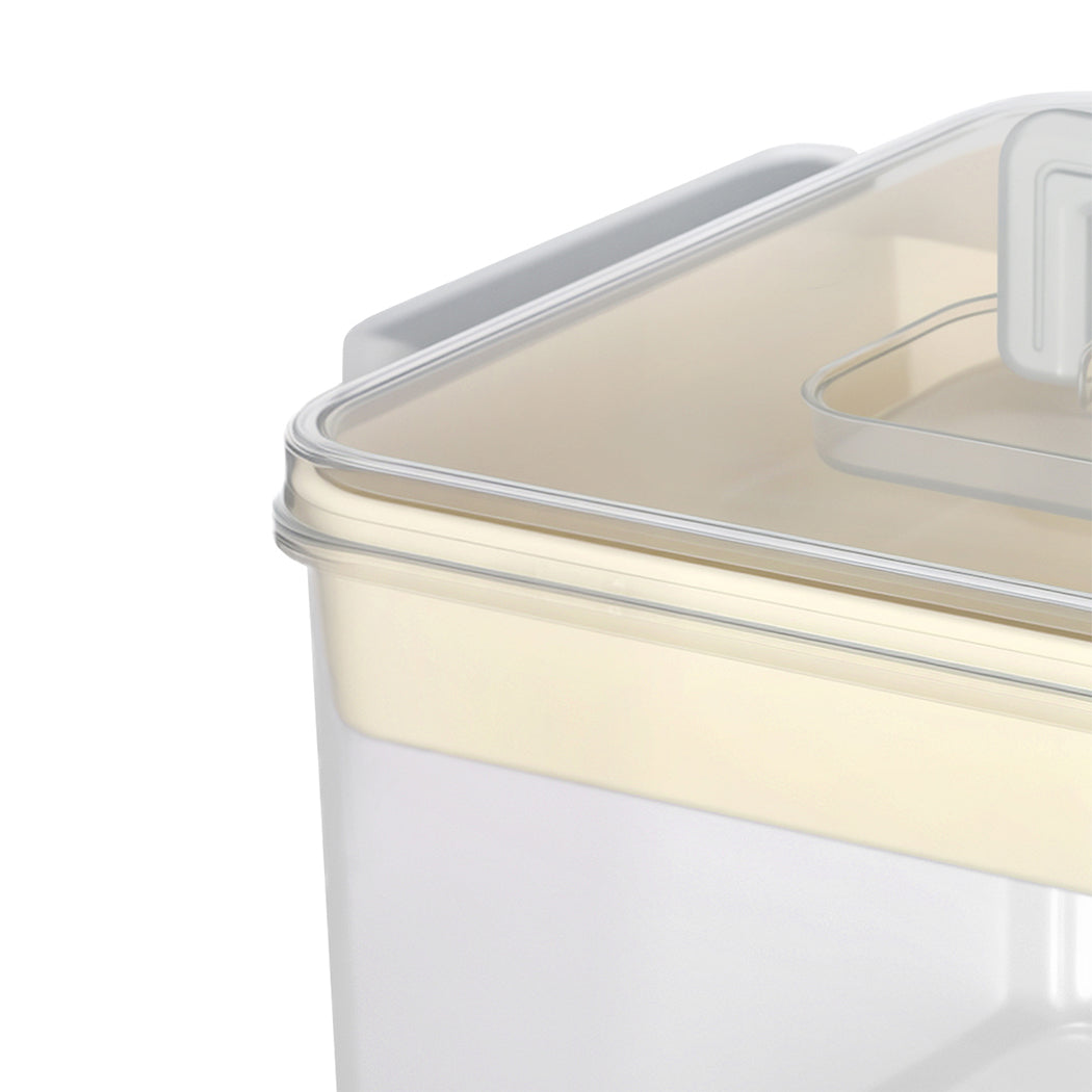 Levede Medical Storage Box Two Layer Medicine Case-2011971129425661957