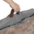 PaWz Dog Calming Bed Pet Cat Removable S Khaki Small-2029387224835035141