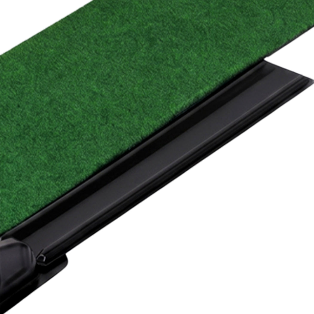Centra Golf Putting Mat Auto Ball Return Path 220x33cm Indoor Outdoor Green-2109799593687060486