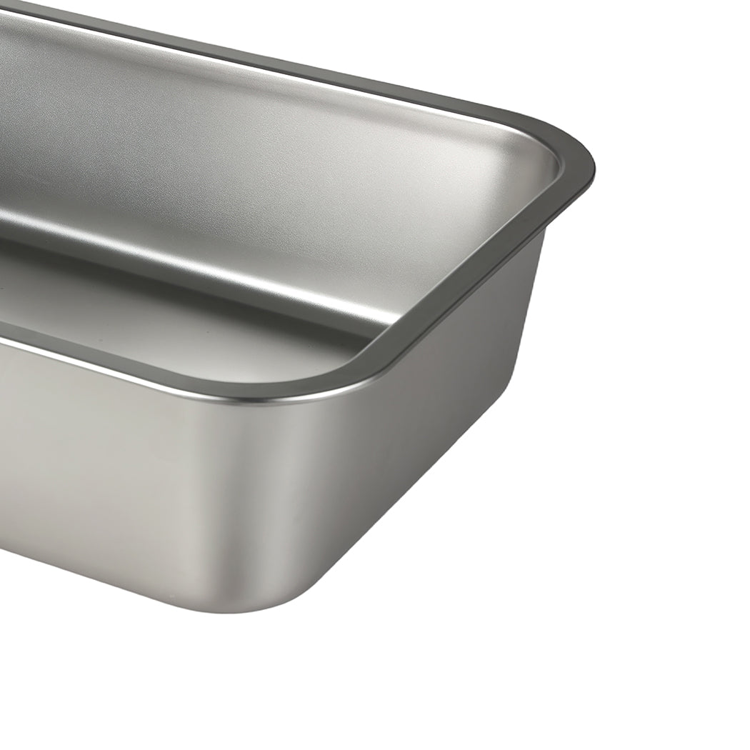 Pawz Stainless Steel Cats Litter Box 10cm Height Small Animals Easy Entry Clean-2065254295179235333