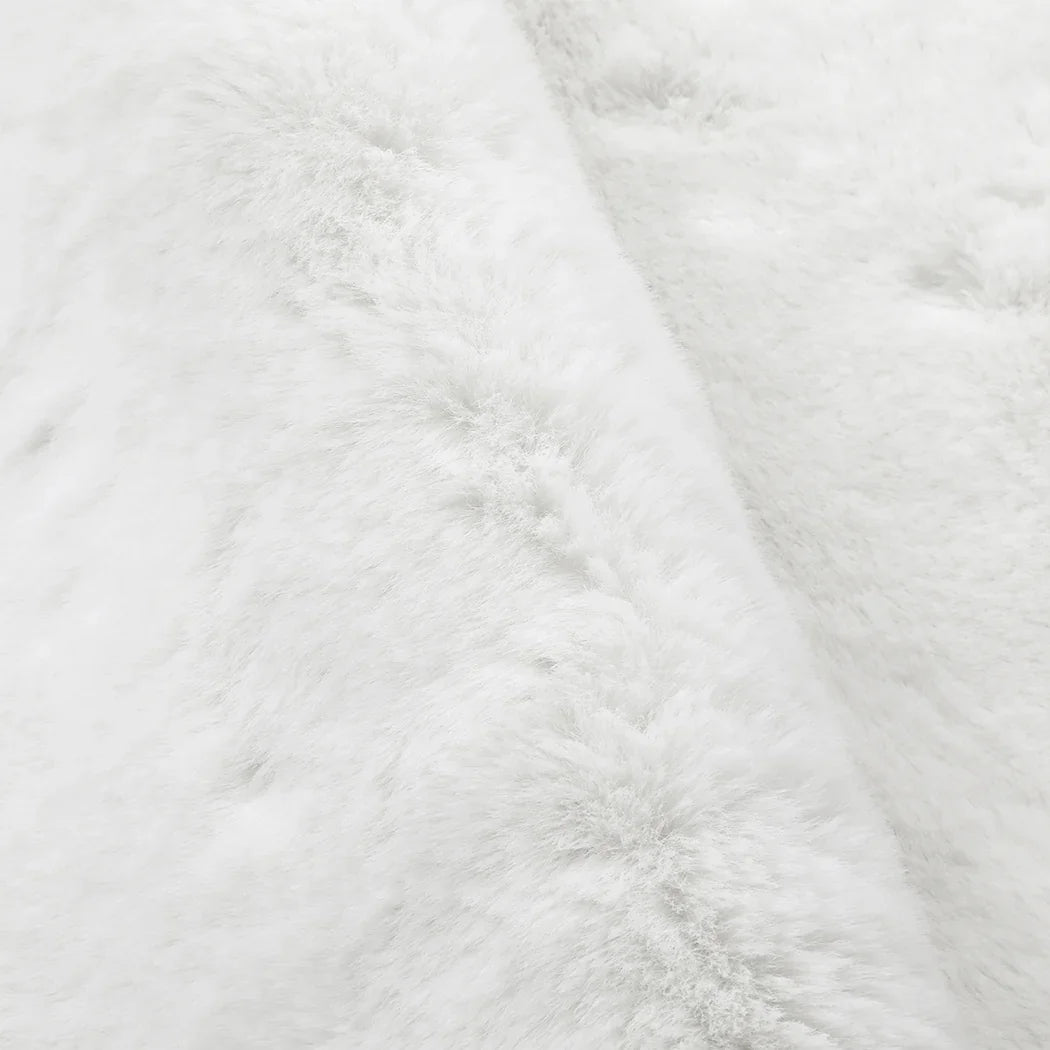 Marlow Floor Rug Area Rugs Cloud Fluffy 80X200cm White-2029387260474036229