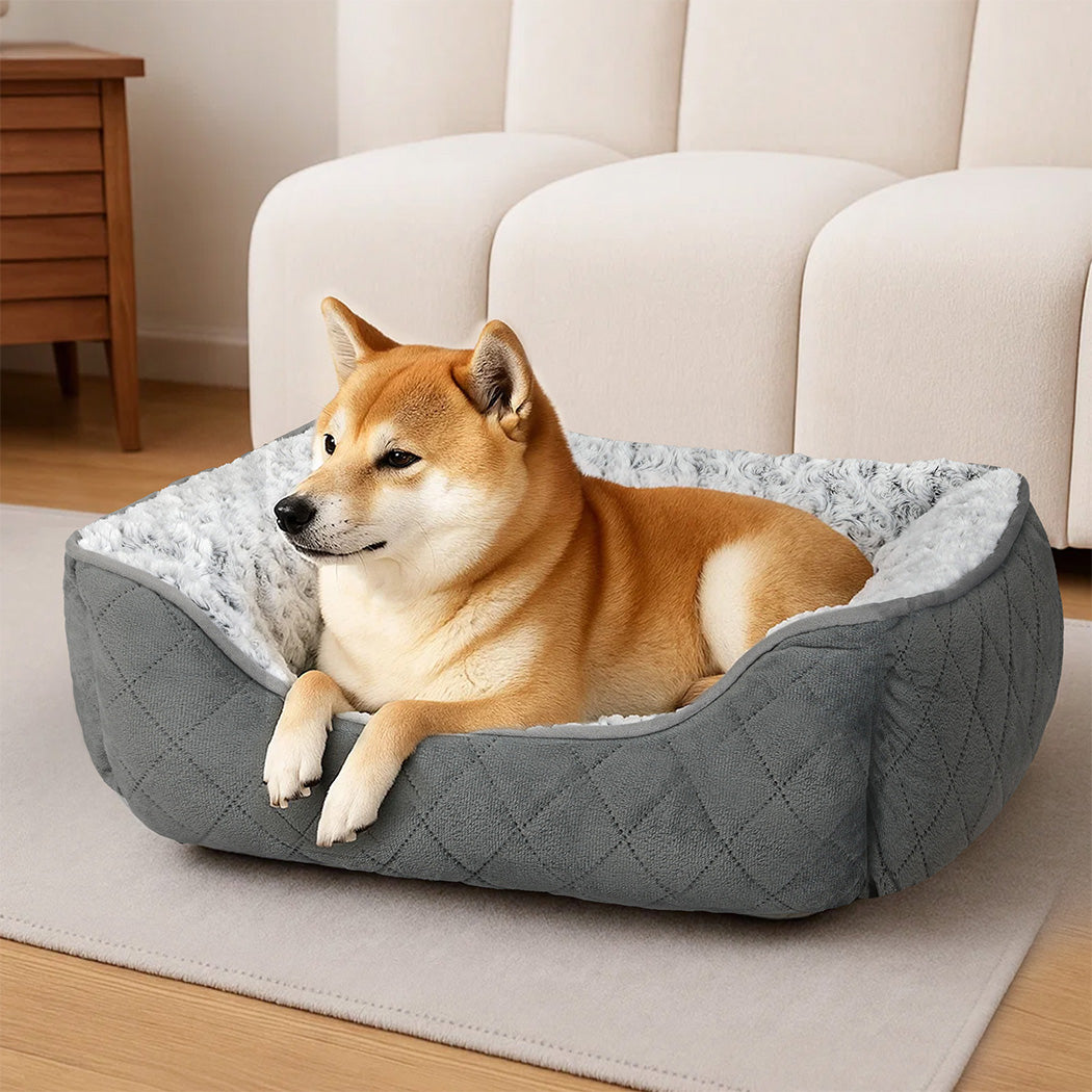 Pawz Pet Dog Calming Bed Fluffy Washable Cushion L-1973194193291579398