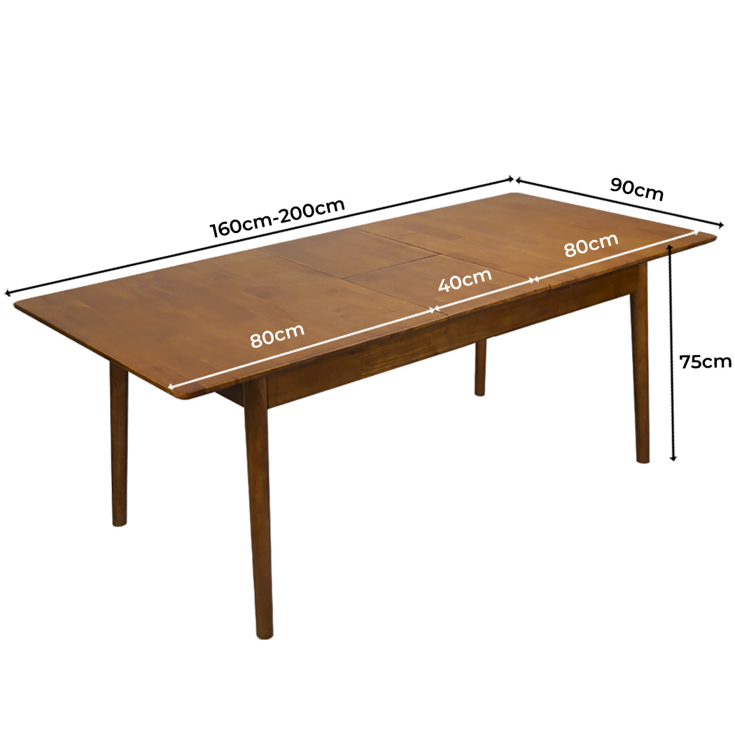 Levede Dining Table Extendable 1.6-2M-1864183288747397122