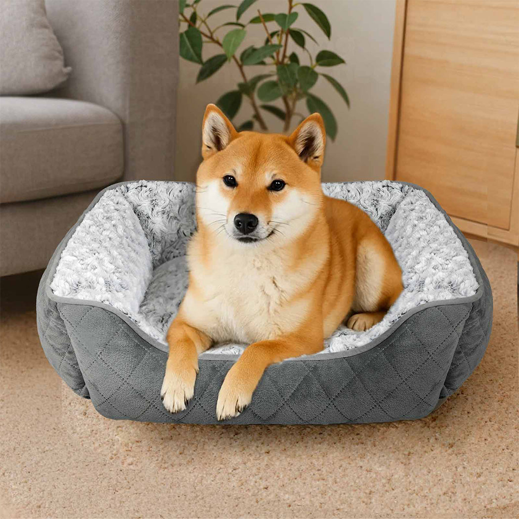 Pawz Pet Dog Calming Bed Fluffy Washable Cushion L-1973194193291579399