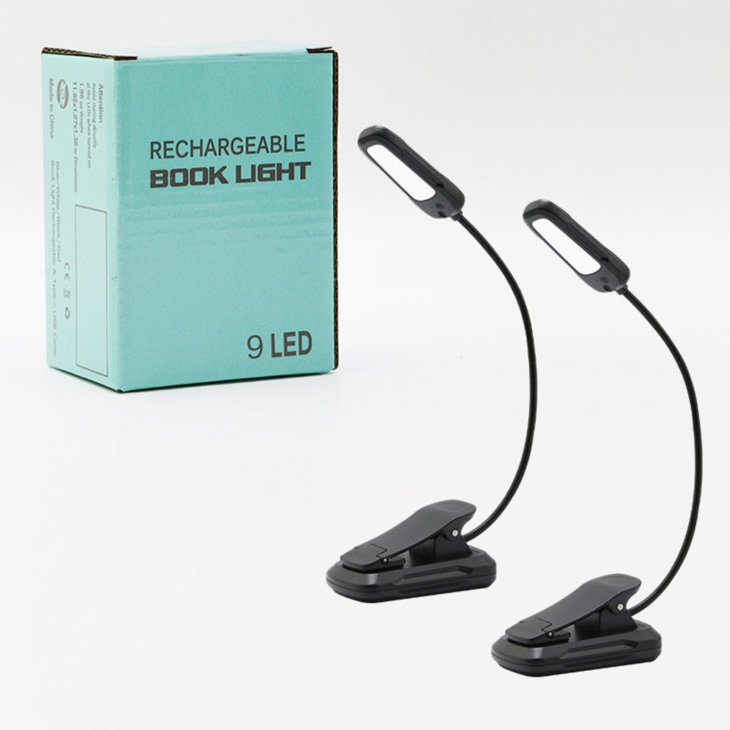 LED Clip Book Light 9 LED